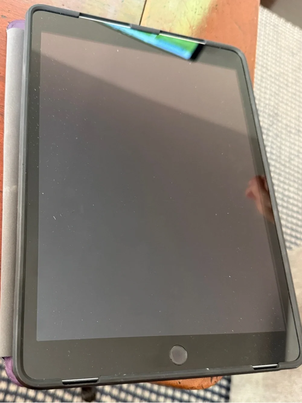 Apple iPad 9th generation and Purple Case Accent